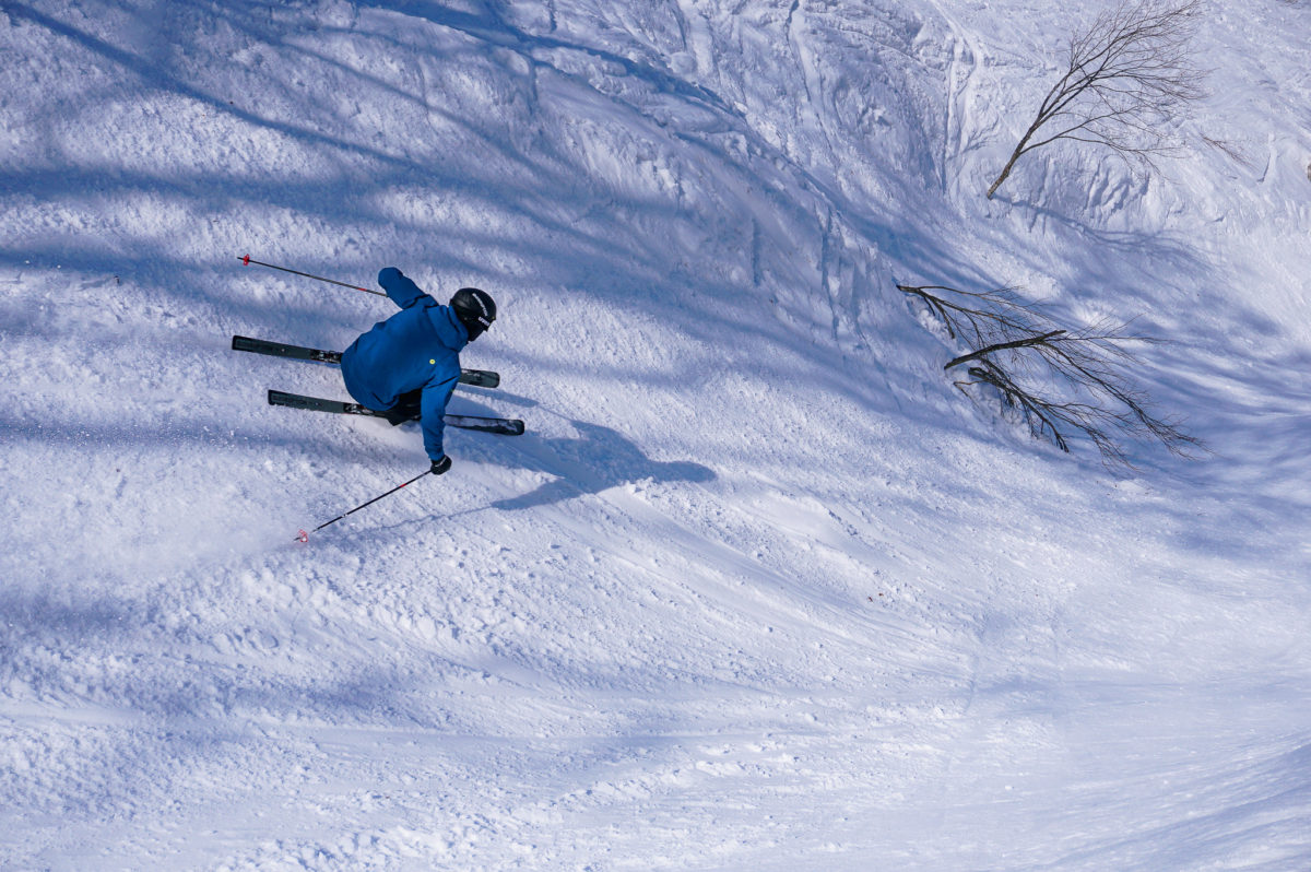 春シーズンは地形遊び 野沢温泉スキー場 やまびこゲレンデ を滑る スキー スノーボード情報メディア Steep