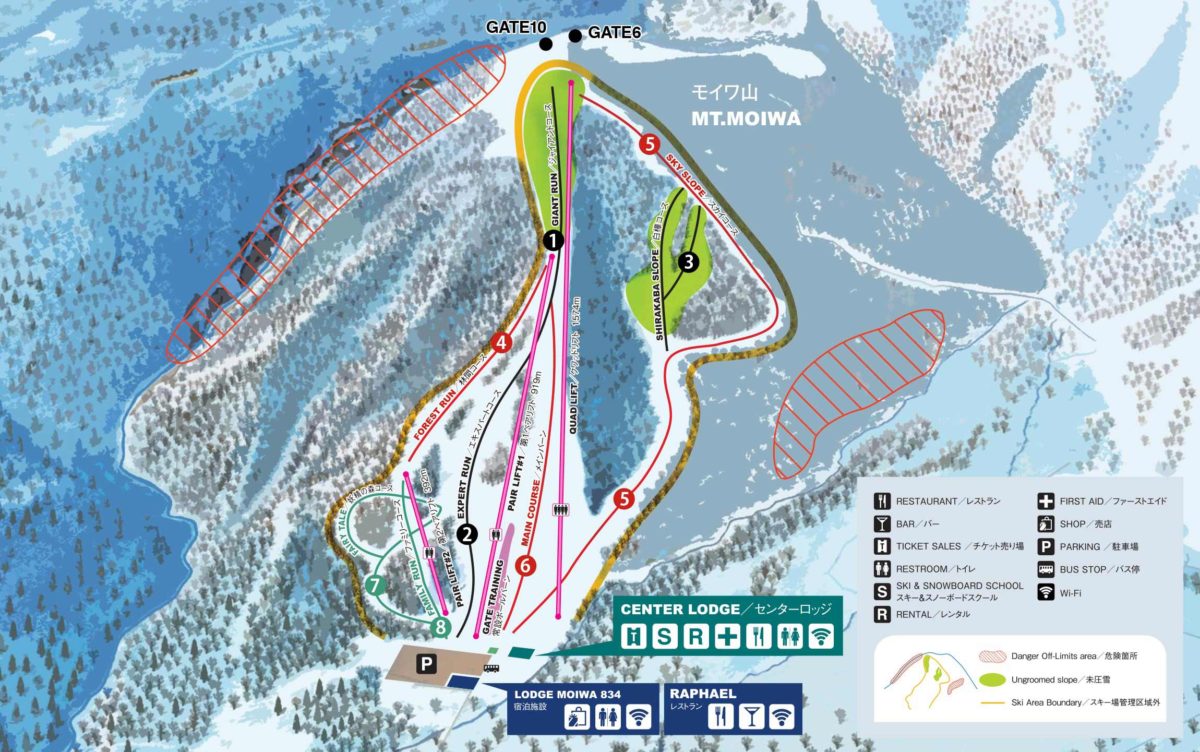 ニセコモイワスキー場 リフト券 残25時間 23/24シーズン ぶっきらぼう