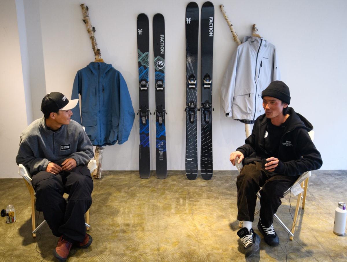 楠泰輔と星野洸我が語るFACTION SKI | スキー・スノーボード情報