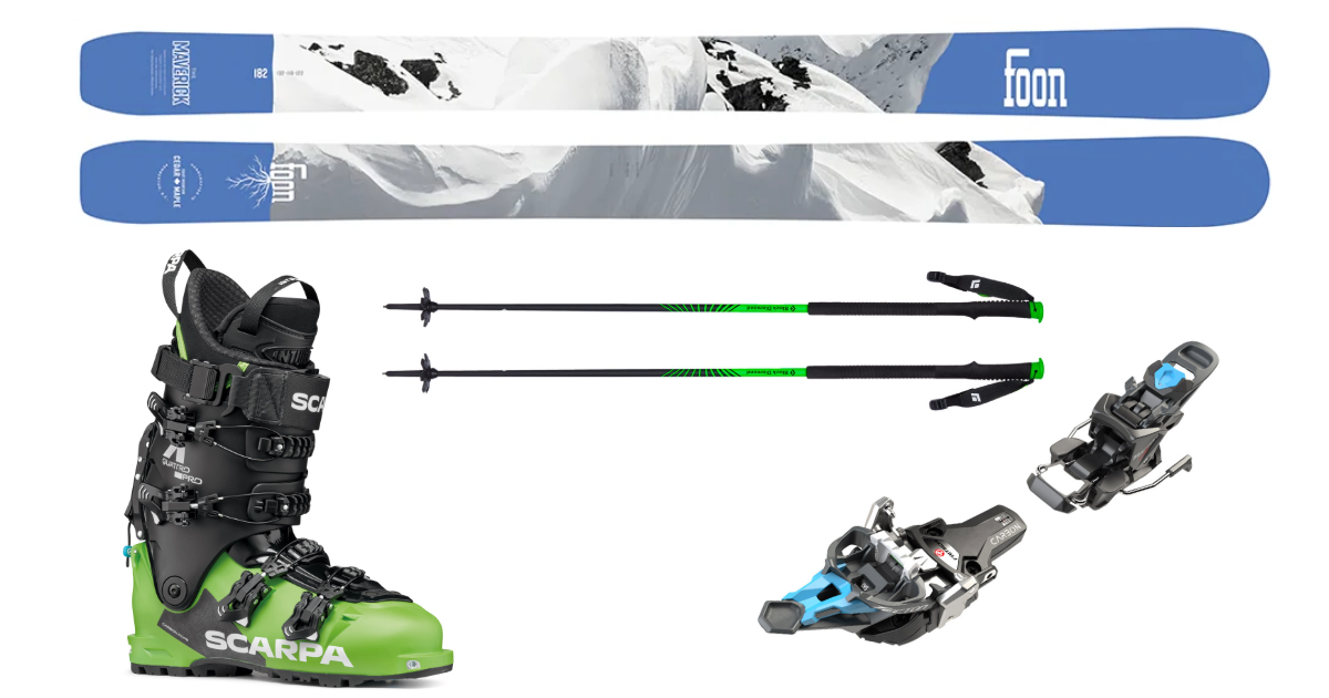 バックカントリーガイドのギア・セットアップ  